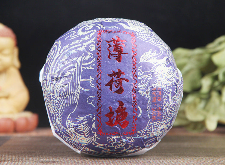 Yunnan Pu'er Tea Yiwu Miaohuotang Raw Tea Spring Tea Green Tea Ancient Tree LongfengJingua 500g