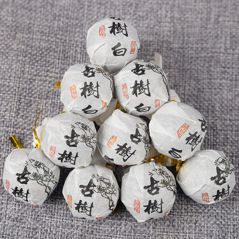 China Yunnan Ancient Tree White Tea Longzhu Tea Tuo Tea Sweet than Iceland Bulk 500g Yunnan Tea