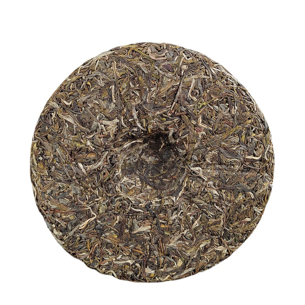 Iceland Pu'er Raw Tea Cake 357g First Spring Icelandic Nanjiao Pu'er Tea Fenglin Yunnan Tea Green Tea