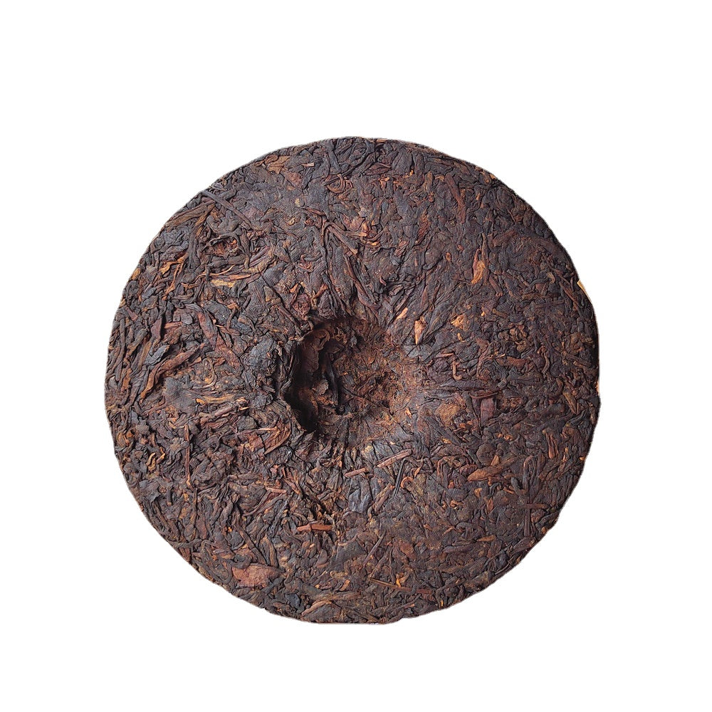 Menghai Puerh Ripe Tea 357g Brown Mountain Ancient Tree Puerh Tea Cakes China Yunnan Qizi Cake Tea Black Tea