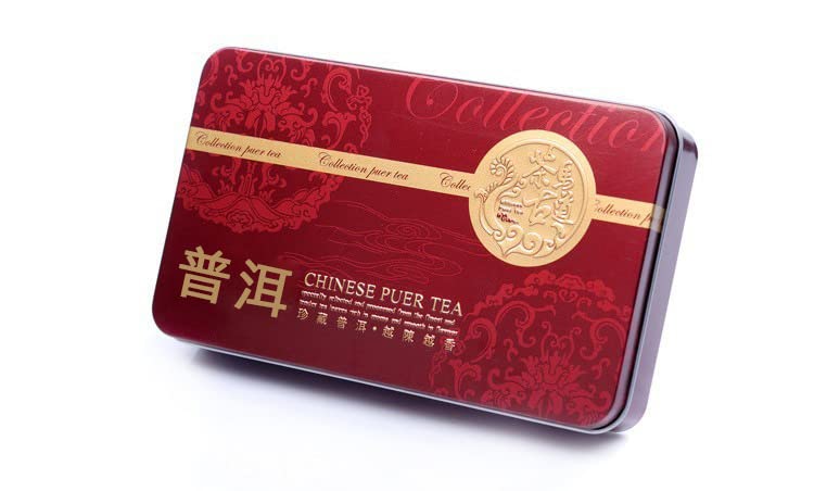 Yunnan Natural and Additive-free Puerh Tea Raw Tea 75g Beautifully Packaged In A Box Original Flavour Small Golden Tuo Mini Tuo Tea Tea Green Tea 普洱茶生茶 原味小金沱 天香迷你小沱茶