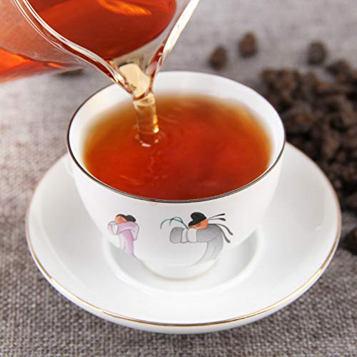 Premium Aged Puerh Tea Menghai Date Fossil Broken Silver Tea Fossil 500g Ripe Puerh Date Fragrance Ripe Aged Tea Loose Tea 勐海枣香碎银子茶化石熟普 枣香熟茶500g