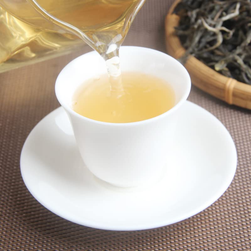 Yunnan Premium Lincang Bangdong 500g Xigui Yunnan Puerh Tea Ancient Tree Raw Tea Additive-free Puerh Tea Green Tea 云南临沧邦东昔归云南普洱茶古树生茶散茶500g