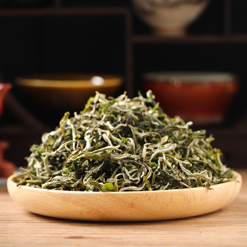 Yunnan Premium Spring Tip Mao Jian Green Tea Yunnan Green Tea Bulk 500g Mao Feng Natural Green Tea云南特产春尖雪芽百号毛尖绿茶 云南绿茶散装500g