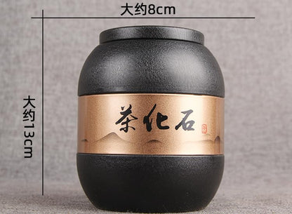 Tea Glutinous Rice Fragrance Tea Ripe Tea Ancient Tree Fossil Tea Broken Silver Yunnan Pu 'er Tea Laochatou 500g / 17.63oz cooked tea 茶叶糯米香茶化石普洱茶熟茶古树碎银子老茶头茶化石罐装500g