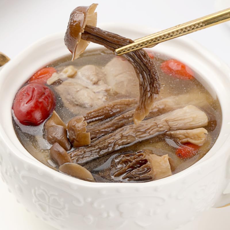 China Yunnan Specialty Natural Mushroom 150g, Premium Dried Mushroom, Bulk Edible Mushroom, No Impurities, Use for Soup, Herbal Tea 云南高品质鹿茸菇150g