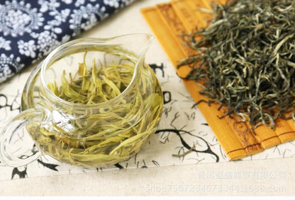 Premium Spring Tea Yunnan Green Tea High Fragrance Spring Tea Yunnan High Mountain Yunwu 500g Spring Tip Green Tea 春茶新茶云南银丝绿茶 高香型春茶云南高山云雾春尖绿茶