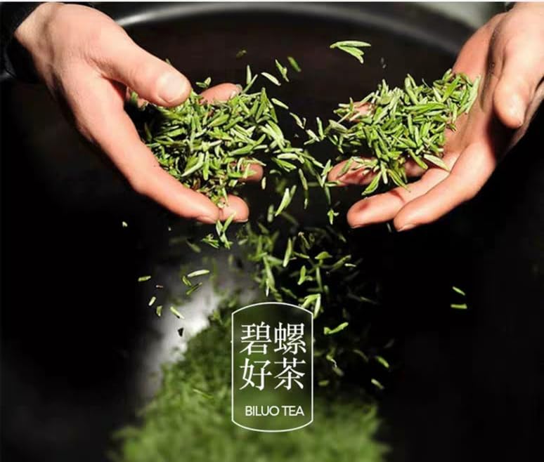 Pre-ming Biluo Tea Premium High Mountain Yunwu Mao Jian Green Tea Ganlu Tender Buds Mao Jian明前新茶碧螺春高山云雾毛尖绿茶甘露嫩芽毛尖礼盒装500g