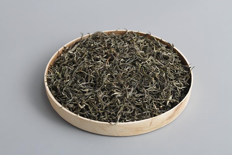 Premium Organic Yunnan Green Tea Spring Tea (Yunsi) Natural and Additive-free 500g Spring Tea Dian Green Loose Tea 云南绿茶 明前春茶 银丝 （云丝 ）春茶 滇绿 散茶
