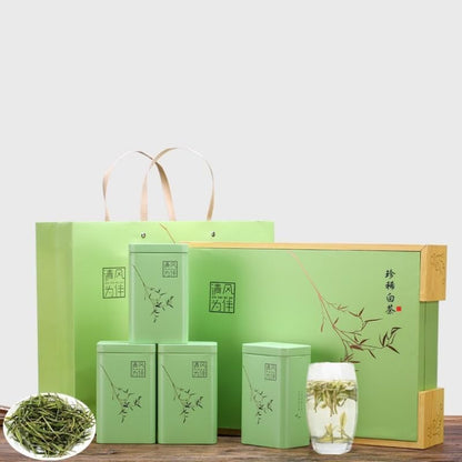 Premium China Bright Green Tea White Tea Gaofeng Type White Tea Taste Fresh Magnolia Flower Scented Tea Gift Boxed 明前绿茶白茶高凤型白茶滋味鲜爽玉兰花香茶礼盒装250克茶叶