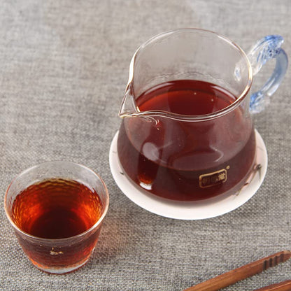 Natural and additive-free Yunnan Flower Tea Tuo Tea Peony Flower Puerh Ripe Tea Cooked tea Combination Herbal Tea Black Tea 花草茶茶牡丹普洱茶叶500g
