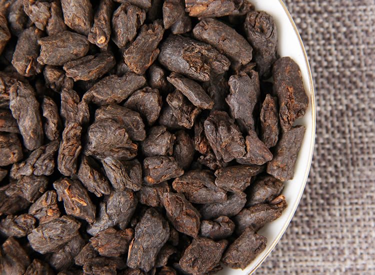 Premium Aged Puerh Tea Menghai Date Fossil Broken Silver Tea Fossil 500g Ripe Puerh Date Fragrance Ripe Aged Tea Loose Tea 勐海枣香碎银子茶化石熟普 枣香熟茶500g