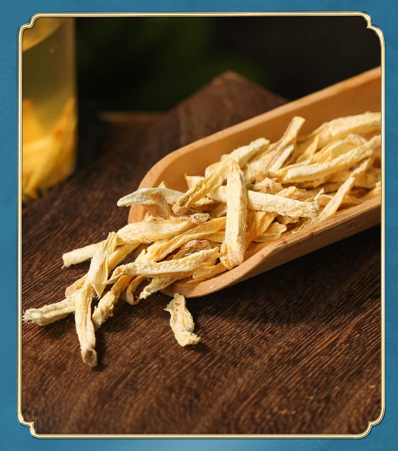 Ginger Tea 100g Natural Premium Herbal Tea 3.52oz Small Yellow Ginger Shredded Dried Ginger Tea Shredded Ginger Tea Infused with Water 陈皮丝泡水橘皮酸梅汤原料