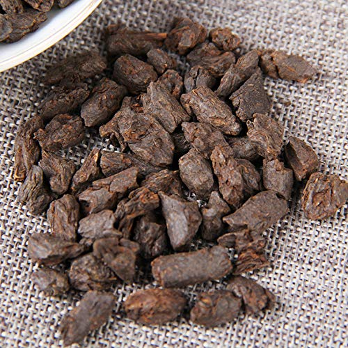 Premium Aged Puerh Tea Menghai Date Fossil Broken Silver Tea Fossil 500g Ripe Puerh Date Fragrance Ripe Aged Tea Loose Tea 勐海枣香碎银子茶化石熟普 枣香熟茶500g