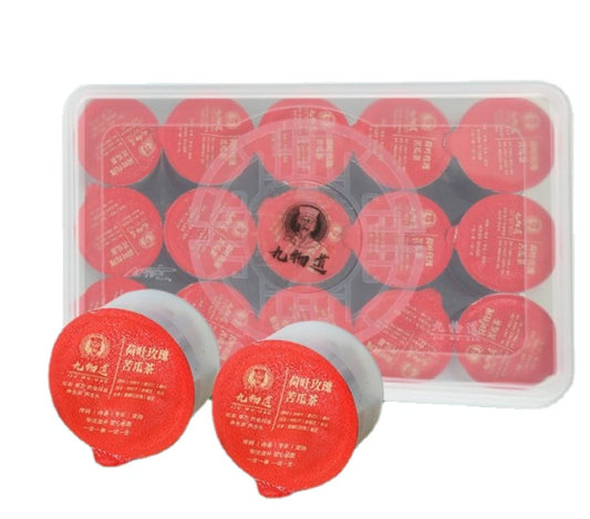Lotus Leaf, Rose, Bitter Melon Tea Individually Packed Chinese Herbal Tea, Perfect for Any Time of The Day 荷叶玫瑰苦瓜小罐装花茶升级独立包装玫瑰花草茶
