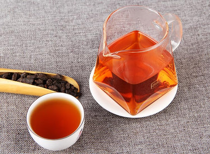 Premium Aged Puerh Tea Menghai Date Fossil Broken Silver Tea Fossil 500g Ripe Puerh Date Fragrance Ripe Aged Tea Loose Tea 勐海枣香碎银子茶化石熟普 枣香熟茶500g