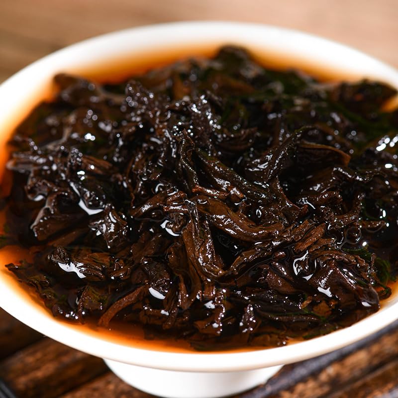 Premium Black tea Chen Xiang Golden Brick Small Tea Brick Puerh Tea Ripe Tea Brick Puerh Small Golden Brick Tea Small Tuo Tea Puerh Ripe Tea 陈香金砖小茶砖普洱茶熟茶砖500g普洱小金砖茶叶小沱茶普洱熟茶