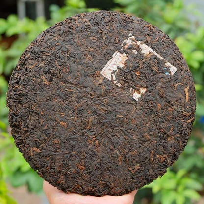 Old Ripe Tea China Yunnan LongSheng Qizi Cakes 0638 Pu-erh Ripe Tea Cake Chen Xiang Jujube Fragrance Pu-erh Tea Black Tea