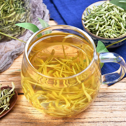 Honeysuckle Tea Canned Honeysuckle Tea Two Flowers Double Flower 60g Herbal Tea 罐装双花金银花茶60g