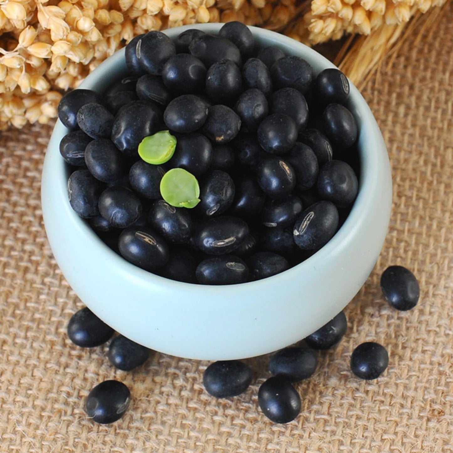 Tongrentang Natural Black Bean Low Temperature Roasted, 210g Canned Cooked Black Beans, Low Fat, Gluten Free 南京同仁堂黑豆谷杂粮210克