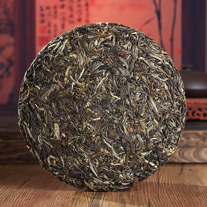 Premium Yunnan Menghu Xibanshan Xiaoduosai 357g Pre-mingming Spring Ancient Tree Tea Green Tea Icelandic Sweet 云南勐库 西半山 小户赛 357g明前春茶古树茶