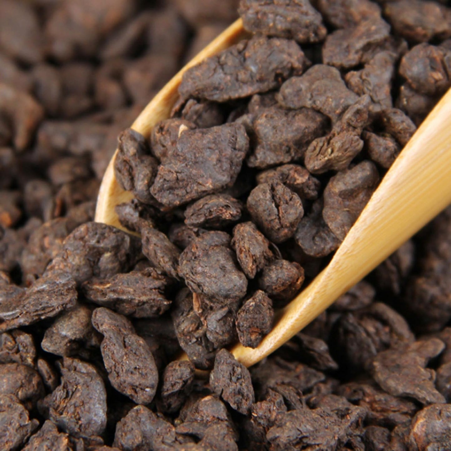 Yunnan Natural and Additive-free Ancient Tree Puerh Broken Silver Tea Fossil 100g Glutinous Rice Fragrance Tea Cooked Puerh Tea Ripe Tea 云南古树普洱碎银子茶化石熟普洱茶熟茶