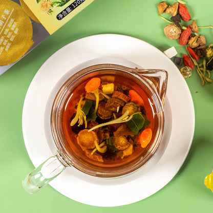 Cassia,Burdock, Goji berries, mulberries Tea Small Cans 120g (4.23oz) Combination Chinese Herbal Tea 决明子茶 牛蒡茶金银花茶 小罐茶 养生茶 熬夜茶
