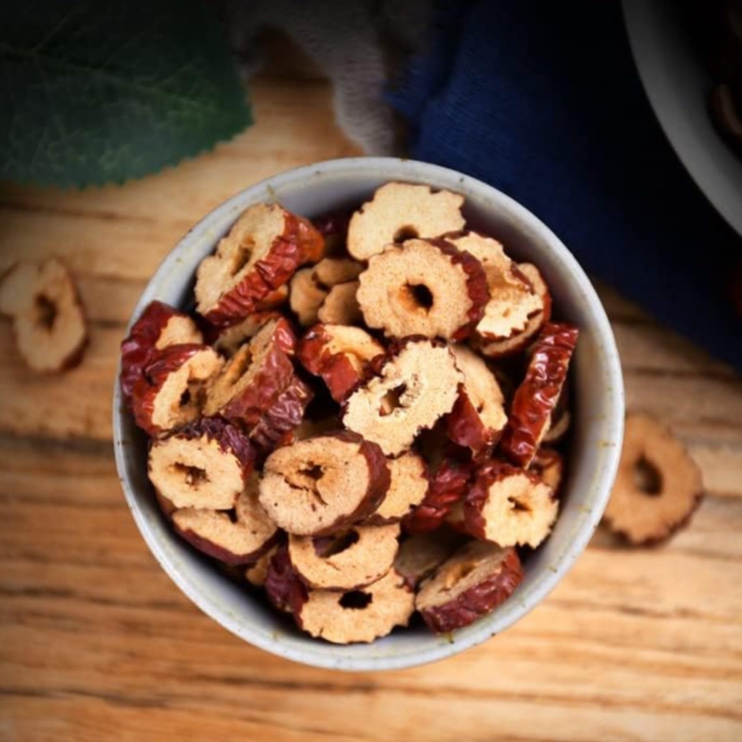 Dried Jujube Slices Canned Herbal Tea Infusion 5.64oz Fruit Tea Without Kernel Dry Eating Red Dates Dried Jujube Rings 160g 红枣片干罐装 160g