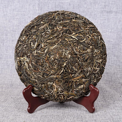 Natural and Additive-free Banzhang Raw Tea Tea Cake Old Banzhang Raw Tea Cake Yunnan Spring Tea 357g Chinese Green Tea 班章生茶 茶饼 老班章生饼357g