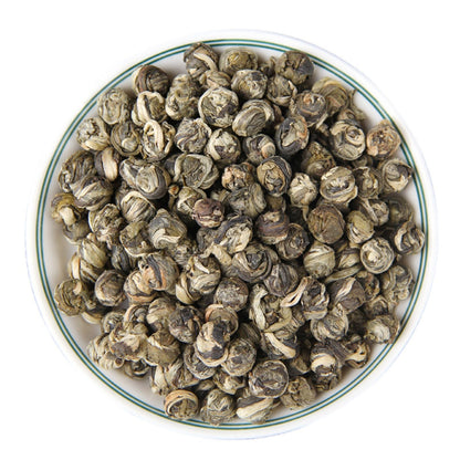 Natural Chinese Tea Jasmine Tea Fragrant Pearl Dragon Ball Hydrangea Tea loose Premium Strong Aroma Green Tea 500g 茉莉花茶香珠龙珠绣球2023新茶散装特种浓香型绿茶500g
