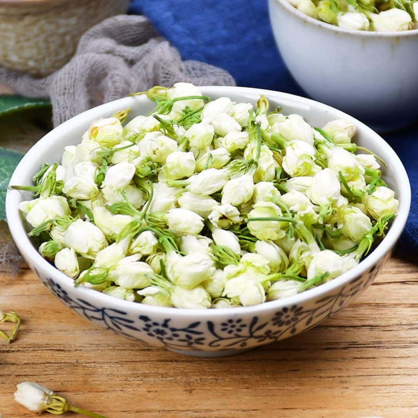 Jasmine Tea Leaves Herbal Tea 1.76oz Jasmine Pod Tea Fresh Jasmine Dried Jasmine Canned 50g干茉莉花罐装50g