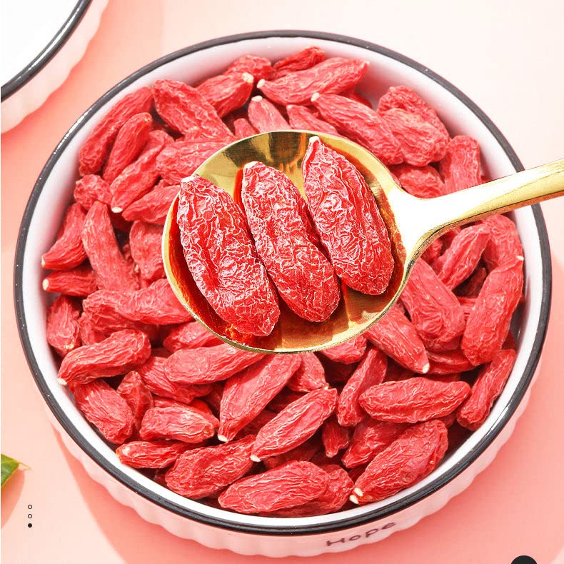 Herbal Tea Ningxia Wolfberry 250g Large Red Wolfberry Goji Berries Raw, Vegan, Gluten-Free