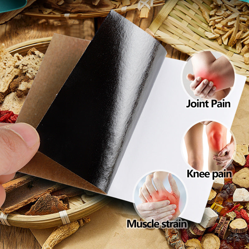 3 Packs, Red Tiger Herbal Paster, Muscle and Joint Pain Patch (8pcs/bag)*3 红虎颈椎膏药贴