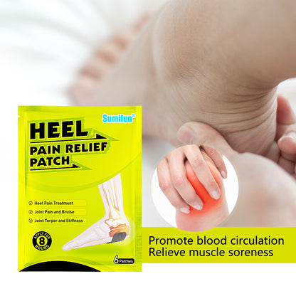 3 Packs,Heel pain Relief patch / Heel Pain Treatment /Joint Pain and Bruise /Joint Torpor and Stiffness 24pcs (3 Packs*8pcs) 足底/脚后跟,肌腱痛 关节膏药贴