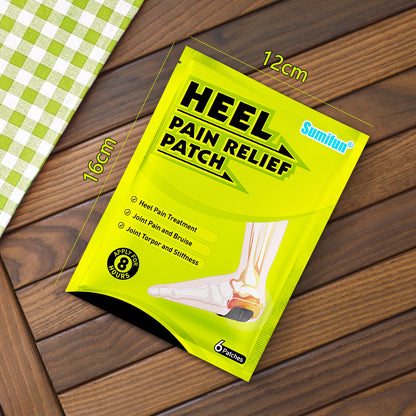 3 Packs,Heel pain Relief patch / Heel Pain Treatment /Joint Pain and Bruise /Joint Torpor and Stiffness 24pcs (3 Packs*8pcs) 足底/脚后跟,肌腱痛 关节膏药贴