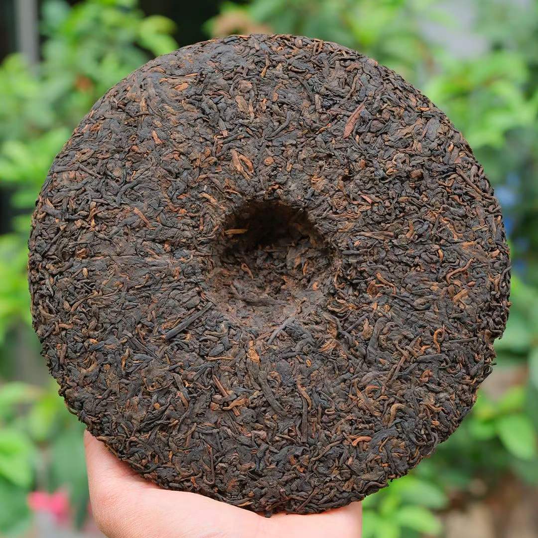 Old Ripe Tea China Yunnan LongSheng Qizi Cakes 0638 Pu-erh Ripe Tea Cake Chen Xiang Jujube Fragrance Pu-erh Tea Black Tea