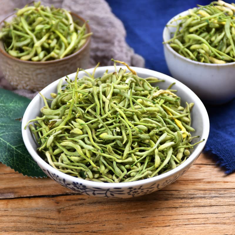 Honeysuckle Tea Canned Honeysuckle Tea Two Flowers Double Flower 60g Herbal Tea 罐装双花金银花茶60g