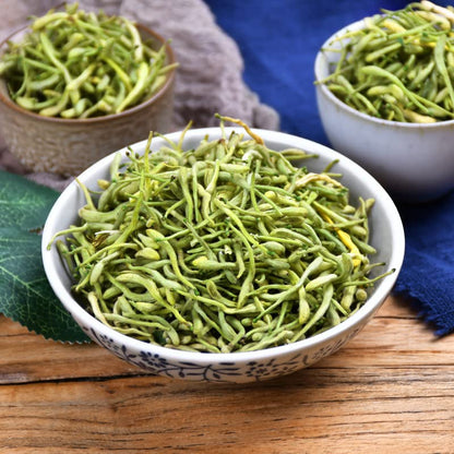 Honeysuckle Tea Canned Honeysuckle Tea Two Flowers Double Flower 60g Herbal Tea 罐装双花金银花茶60g