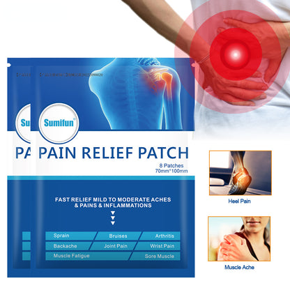 3 Packs, Pain relief patch (8pcs/bag)*3 脊椎颈椎膏药贴1包/8贴
