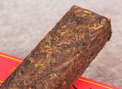 ChenXiang Gold Bar Spring Black Tea Ancient Tree Pu'er Tea 300g Pu'er Ripe Tea