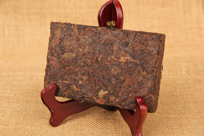 Pu-erh Tea Aged Tea Bamboo Shoot Shell Date Tea Brick Yunnan Pu-erh Brick Tea Ripe Tea Black Tea 250g