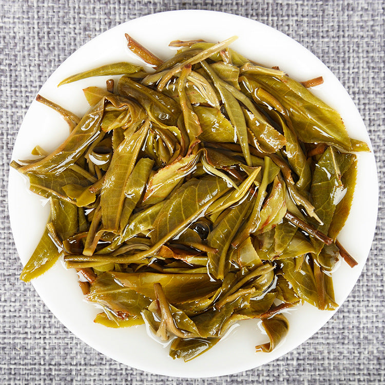 Direct from source Yunnan Jingmai Mountain 500g Jingmai Raw Tea Ancient Tree Sun Green First Spring Raw Puerh Loose Tea