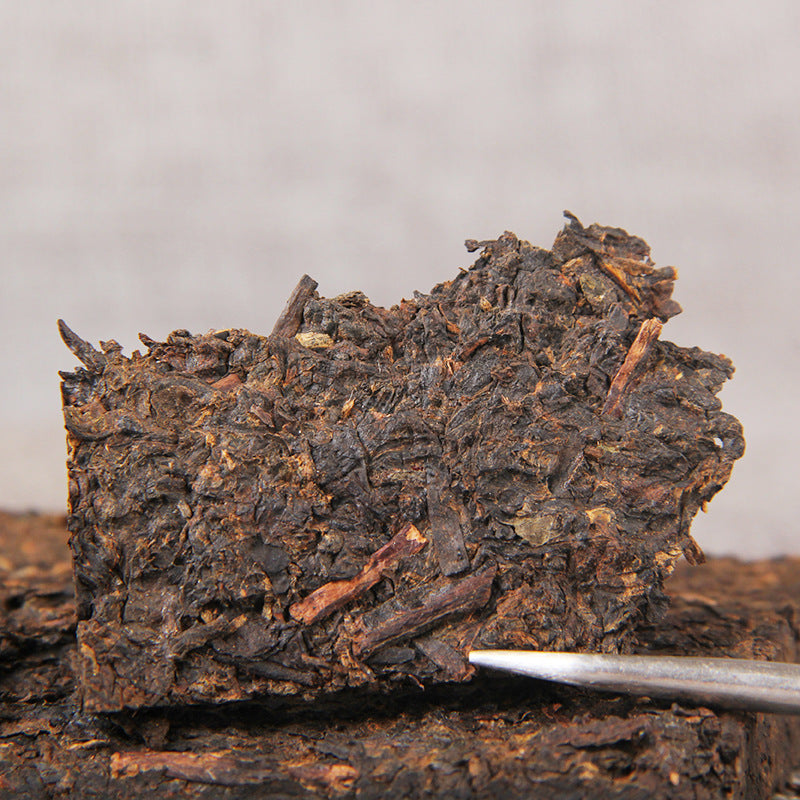 Pu'er Tea Black tea Yunnan Tea Brick Tea 100g Kraft Tea Brick ChenXiang Pu'er Ripe Tea
