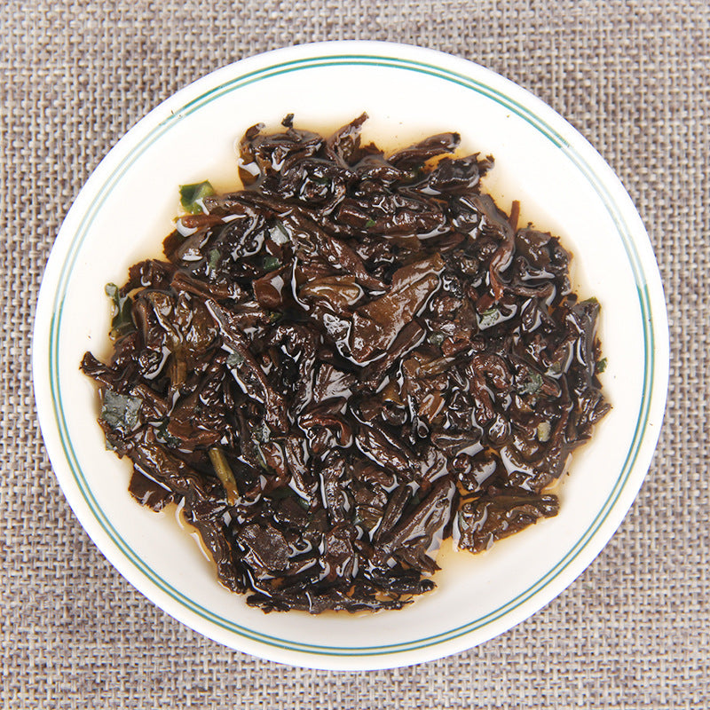 Yunnan Menghai Pu-erh Tea Ripe Tea Mu Zhi NuomiXiang Tuo Mini Small Tuo Tea  Nuomi Xiang Tea Black Tea 500g
