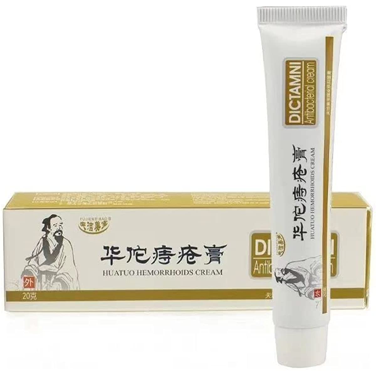 1 Box, Zhichuang Gao Hunhe zhi zhizhuang Gao 20g / Box 痔疮膏
