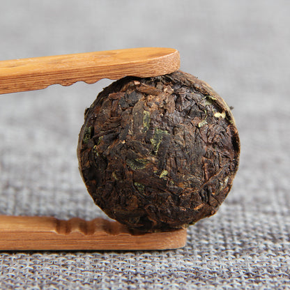 Black Tea Glutinous Fragrant Tea Barrel Glutinous Fragrant Ripe XiaoTuo Tea Yunnan Pu'er Tea 180g