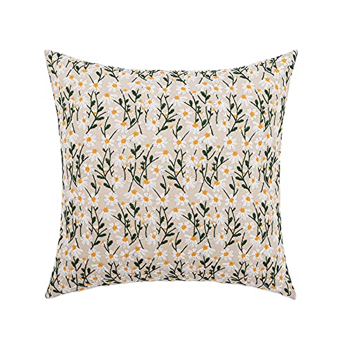 Nordic Ins Style Embroidered Throw Pillow Covers Sofa Head Cushion Covers Waist Pillow Tufted Tassel Floating Window Futon Pillow Covers