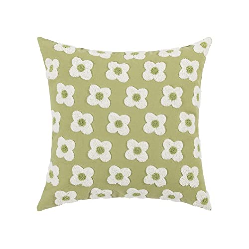 Nordic Ins Style Embroidered Throw Pillow Covers Sofa Head Cushion Covers Waist Pillow Tufted Tassel Floating Window Futon Pillow Covers
