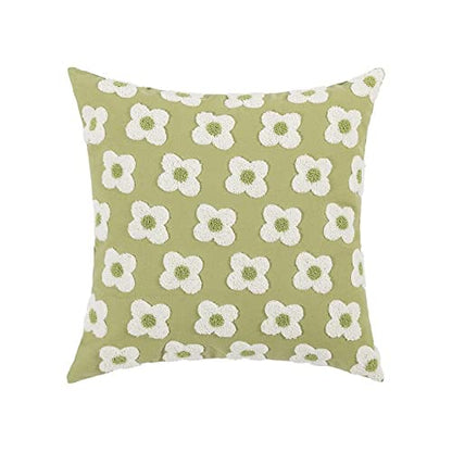Nordic Ins Style Embroidered Throw Pillow Covers Sofa Head Cushion Covers Waist Pillow Tufted Tassel Floating Window Futon Pillow Covers