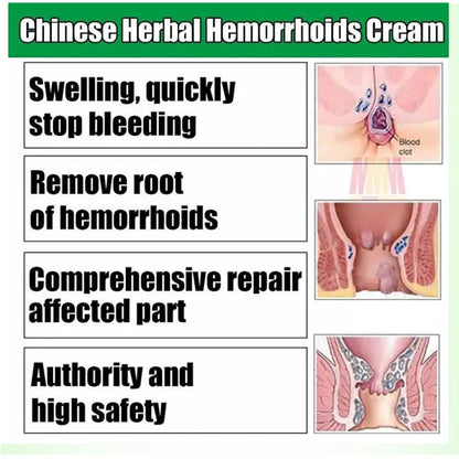 2 Boxes,  HuaTuo Chimese Herbal Hemorrhoids Ointment 20g/Box 痔疮膏